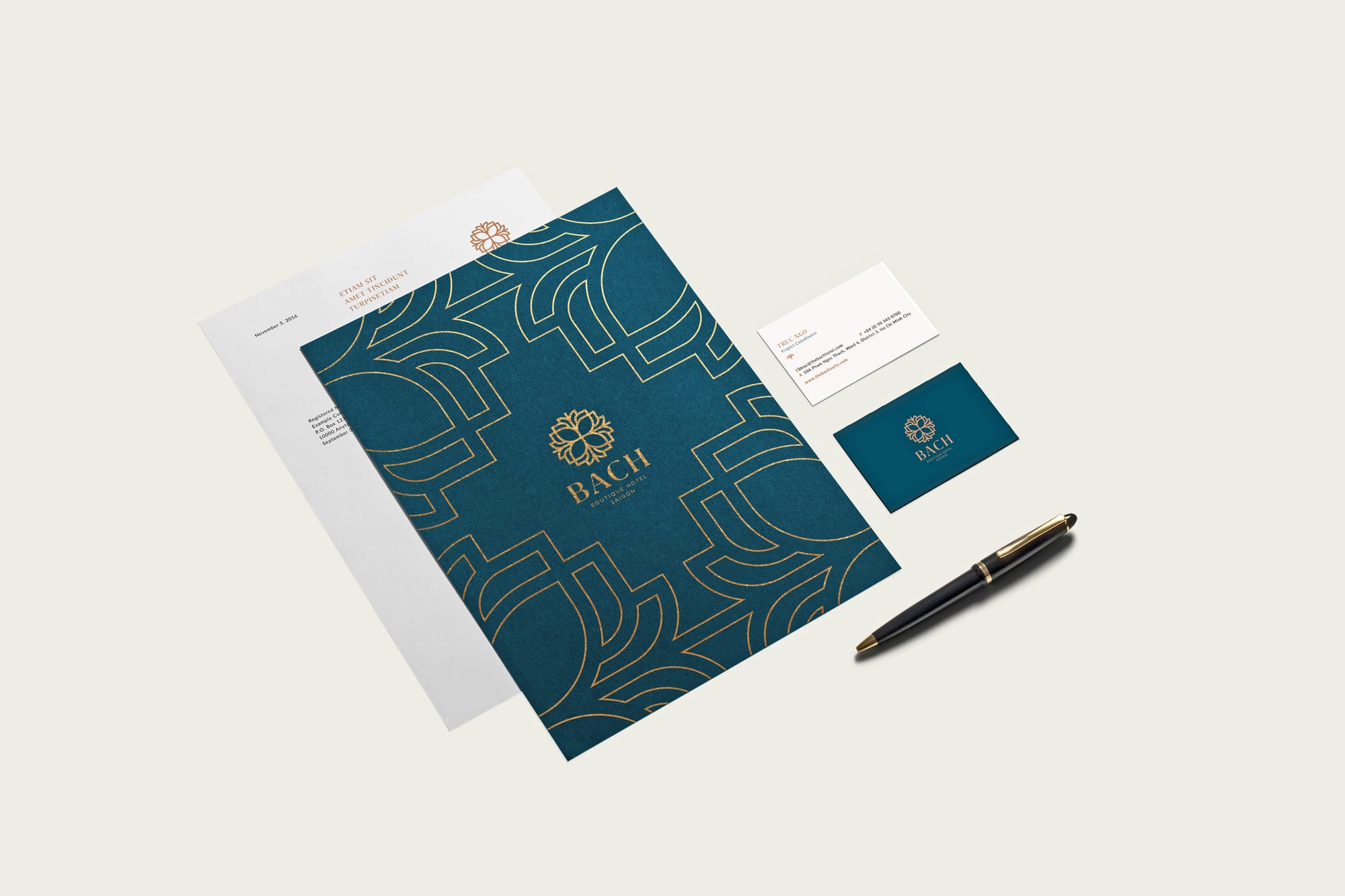 Bach Suites Saigon: Naming & Graphic Identity